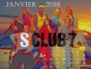 S Club 7 Calendriers 2018 